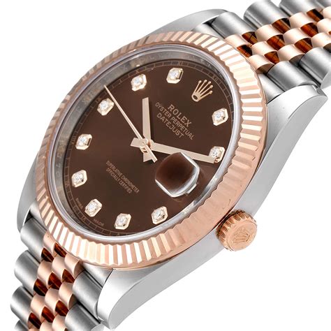 rolex cioccolatiji|rolex datejust everose gold.